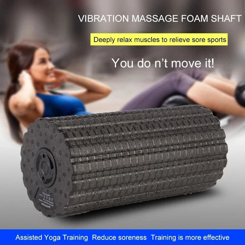 4-Speed Electric Yoga Massage Roller for Muscle Recovery and Relaxation - Image 10